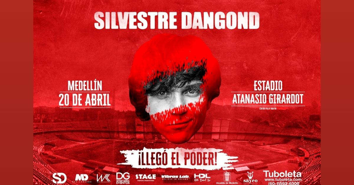 Llegó el Poder a Medellín, Silvestre Dangond anuncia su concierto en el
