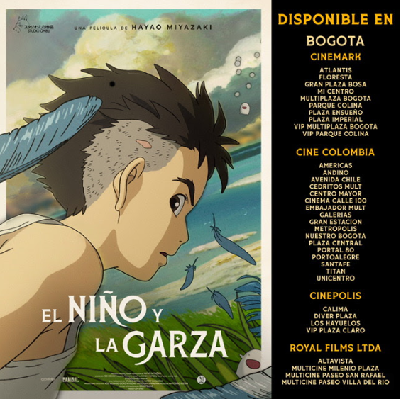 Cuándo se estrena y dónde ver la última película de Hayao Miyazaki en  Colombia - Noticias de cine 