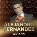 ALEJANDRO FERNÁNDEZ RECIBE SEIS NOMINACIONES A LA 38ª EDICIÓN DE PREMIO LO NUESTRO 2026.