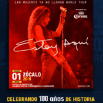 El Gobierno de la Ciudad de México y Grupo Modelo anuncian concierto gratuito de SHAKIRA  en el Zócalo.