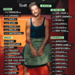 CAMILO anuncia su gira mundial 2026 con fechas en Europa, México, EE.UU., LATAM y más.