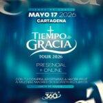 Cartagena será sede del lanzamiento de “Tiempo de Gracia”, un encuentro de música y transformación espiritual.