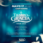 Cartagena será sede del lanzamiento de “Tiempo de Gracia”, un encuentro de música y transformación espiritual