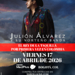 FALTAN 3 DÍAS Para escuchar al ‘Rey de la Taquilla’ por primera vez en Colombia.