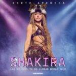 SHAKIRA anuncia fechas en arenas de EE.UU. este 2026.