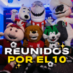 Reunidos por el ‘10’, Netflix juntó a las mascotas del fútbol colombiano para ver JAMES.