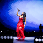 A TODO RITMO Y EMOCIÓN, ANGELA LEIVA TUVO SU PRIMER MOVISTAR