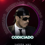 CODICIADO RECIBE DOS NOMINACIONES A PREMIOS JUVENTUD 2026 POR “NO VOY A CAMBIAR” Y “DÉJAME DORMIR”
