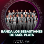 BANDA LOS SEBASTIANES DE SAÚL PLATA RECIBE NOMINACIÓN A PREMIOS JUVENTUD 2026 