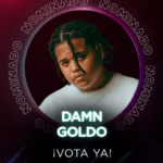 DAMN GOLDO RECIBE NOMINACIÓN A PREMIOS JUVENTUD 2026 EN LA NUEVA GENERACIÓN MASCULINA