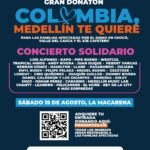 Medellín se une para ayudar a las familias  afectadas por el sismo con un gran  concierto solidario en La Macarena.