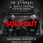 ARLEY PÉREZ Y PANTER BÉLICO ARRANCAN “EN PLÁTICAS TOUR” CON SOLD OUT EN EL PEACOCK THEATER