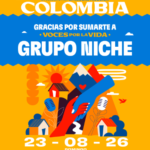 GRUPO NICHE SE UNE A “COLOMBIA: VOCES POR LA VIDA” PARA APOYAR A LAS FAMILIAS AFECTADAS POR EL TERREMOTO