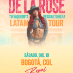 DE LA ROSE LLEGA A BOGOTÁ CON SU PRIMER SHOW EN SOLITARIO EN COLOMBIA
